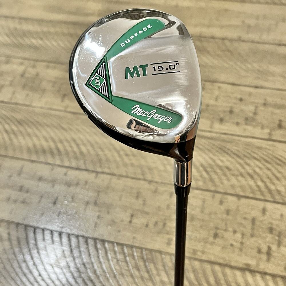 MacGregor MT Cup Face 15° 3-Wood RH Seniors A-Flex 55g High Launch Graphite 43" - Picture 1 of 13